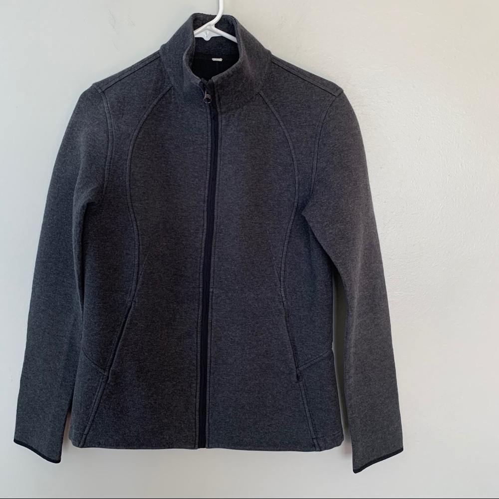 Lululemon jacket gray size 10